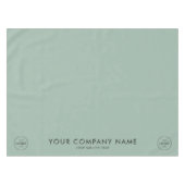 カスタムロゴ会社のプロモーションのトレードショー テーブルクロス (正面(横))