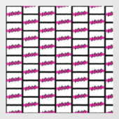 カスタムロゴ会社のプロモ企業のーション ウィンドウサイン (シート)