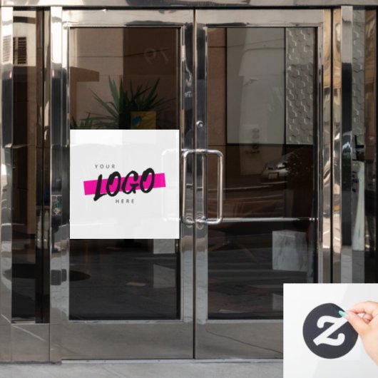 カスタムロゴ会社のプロモ企業のーション ウィンドウサイン (オフィスドア)
