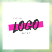 カスタムロゴ会社のプロモ企業のーション ウィンドウサイン (シート3)