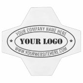 カスタムロゴ会社の印パーソナライズされた紙 サッカーボール (フラット)