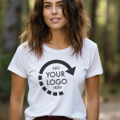 カスタムロゴ会社スタッフ Tシャツ