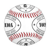 カスタムロゴ会社スタンプパーソナライズされた 野球ボール (正面)