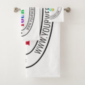 カスタムロゴ会社バスタオルセット バスタオルセット (インサイチュ)