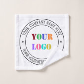 カスタムロゴ会社バスタオルセット バスタオルセット (ウォッシュタオル)