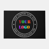 カスタムロゴ会社パーソナライズされた事務所 ドアマット (正面)
