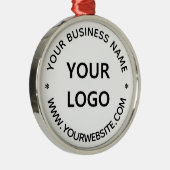カスタムロゴ会社パーソナライズされた事務所 メタルオーナメント (右)