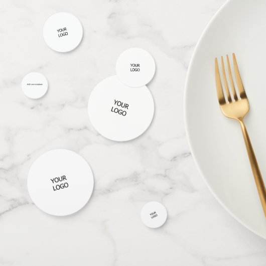 カスタムロゴ会社パーソナライズされた名の追加 コンフェッティ (グループ)