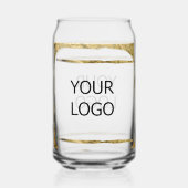 カスタムロゴ会社パーソナライズされた名papの追加 ガラス缶 (裏面)