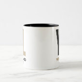 カスタムロゴ会社ブランドスワッグ ツートーンマグカップ (中央)