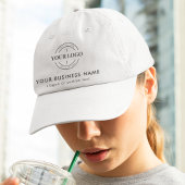 カスタムロゴ会社企業の名スローガン キャップ