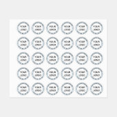 カスタムロゴ会社名の電話番号スタンプのラベル ラベル (シート)