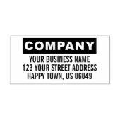 カスタムロゴ住所ラバースタンプ ラバースタンプ (インプリント)