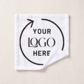 カスタムロゴ入りバスタオルセット バスタオルセット (ウォッシュタオル)