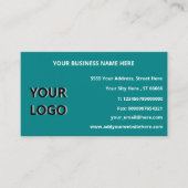 カスタムロゴ全情報連絡プロフェッショナル 名刺 (正面)