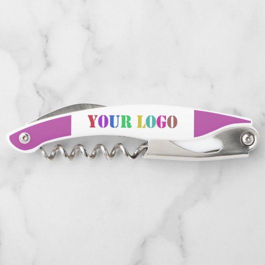 カスタムロゴ写真ウェイターのコルク抜きカラー ソムリエナイフ (裏面)