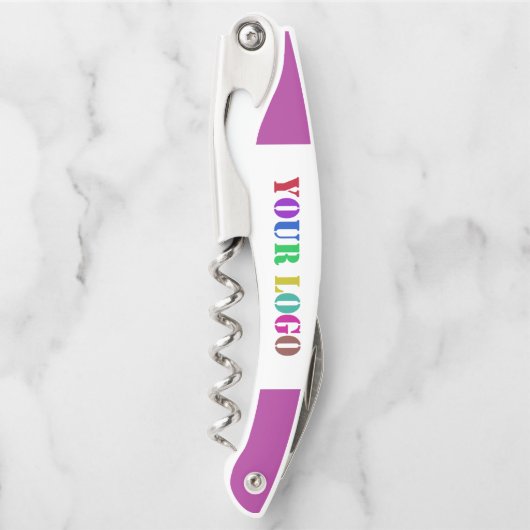 カスタムロゴ写真ウェイターのコルク抜きカラー ソムリエナイフ (正面)