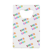 カスタムロゴ写真クレジットカードボトルオープナー クレジットカード栓抜き (裏面)