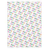 カスタムロゴ写真テーブルクロス販売促進業務 テーブルクロス (正面)