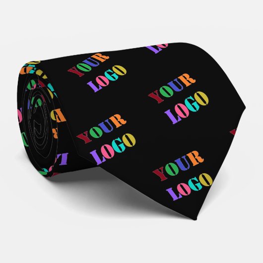 カスタムロゴ写真ビジネスのネックタイ – お使いの色 ネクタイ (ロール)