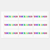 カスタムロゴ写真ビジネスのプロモーションラベル ラベル (シート)