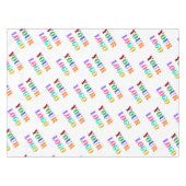 カスタムロゴ写真ビジネステーブルクロスのプロモーション テーブルクロス (正面(横))