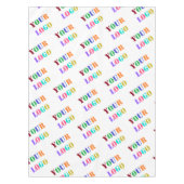 カスタムロゴ写真ビジネステーブルクロスのプロモーション テーブルクロス (正面)