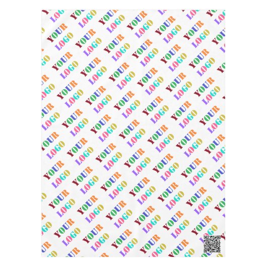 カスタムロゴ写真プロモーションビジネステーブルクロス テーブルクロス (正面)