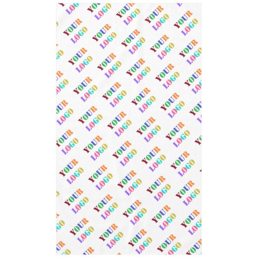 カスタムロゴ写真プロモーションビジネステーブルクロス テーブルクロス (正面)