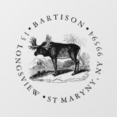 カスタムロゴ印鑑店の看板 ウィンドウサイン (シート)