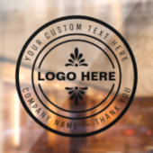 カスタムロゴ印鑑店の看板  ウィンドウサイン (シート2)