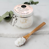 カスタムロゴ名体バター化粧品ホログラフP ラウンドシール