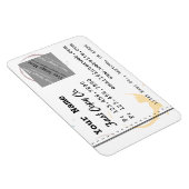 カスタムロゴ名刺入れ磁石 マグネット (右側)