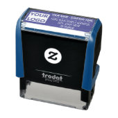 カスタムロゴ名差出人住所の色スタンプ セルフインキングスタンプ (商品)