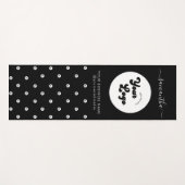 カスタムロゴ名文字モダン会社 ヨガマット (正面(横))