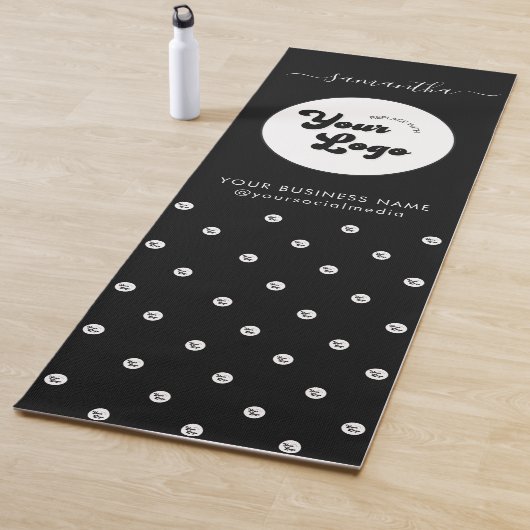 カスタムロゴ名文字モダン会社 ヨガマット (インサイチュ)