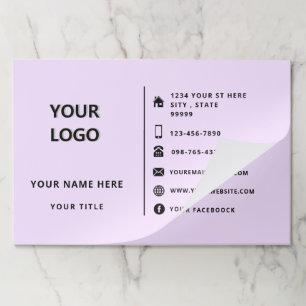 カスタムロゴ名Officeモダンデザイン ペーパーパッド