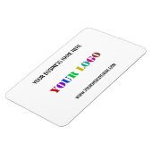 カスタムロゴ名Webサイトのプロモーションマグネットギフト マグネット (左側)