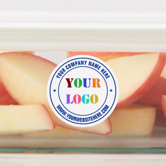 カスタムロゴ名Webサイトスタンプのラベルの色 ラベル (貼付)