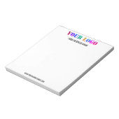 カスタムロゴ名Webサイトプロモーションパーソナライズされた ノートパッド (回転)