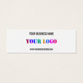 カスタムロゴ名Webサイトプロモーション名刺 (正面)