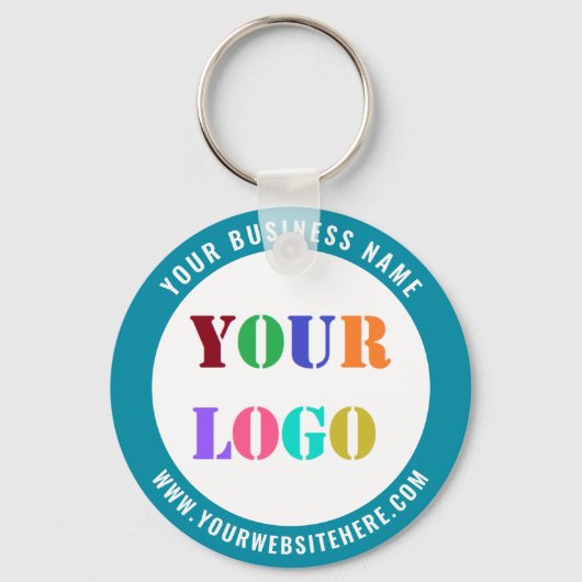 カスタムロゴ名WebサイトKeychainプロモーション キーホルダー (正面)