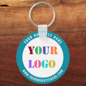 カスタムロゴ名WebサイトKeychainプロモーション キーホルダー (正面)