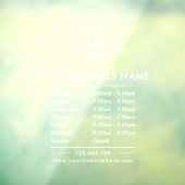 カスタムロゴ営業時間連絡業務 ウィンドウサイン (シート3)