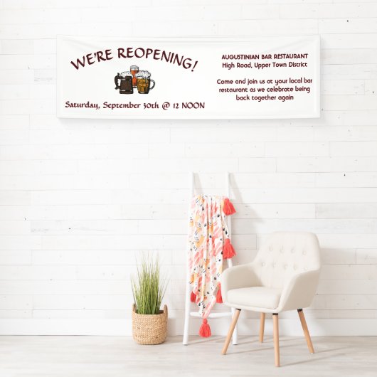 カスタムロゴ大開口部 横断幕 (インサイチュ)