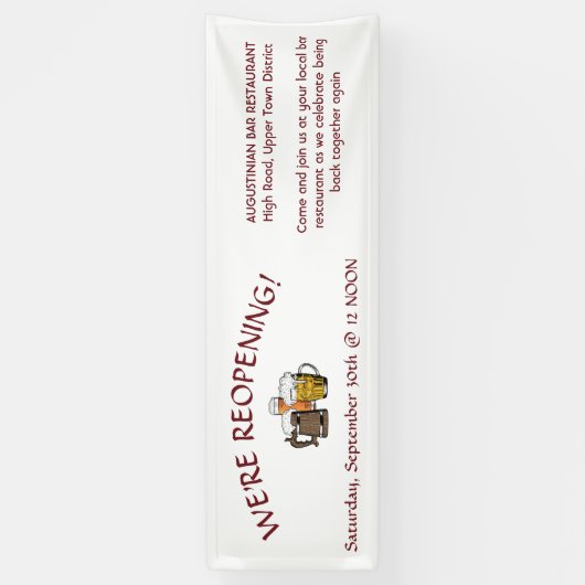 カスタムロゴ大開口部 横断幕 (縦)