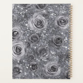 カスタムロゴ宣伝用ノートブックSilver Gray プランナー手帳 (裏面)