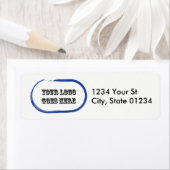 カスタムロゴ差出人住所ラベル ラベル (インサイチュ)