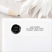 カスタムロゴ差出人住所ラベル ラベル (インサイチュ)