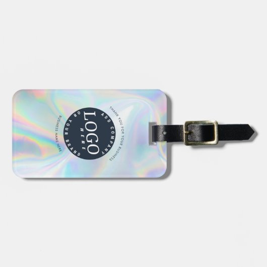 カスタムロゴ差出人住所 ラゲッジタグ (正面横)